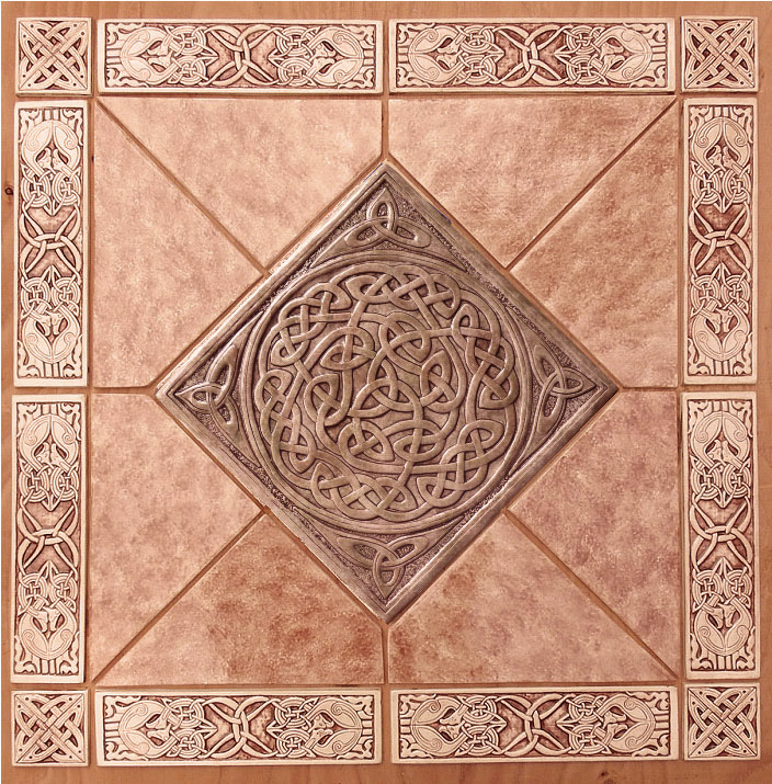 ceramic celtic tile set