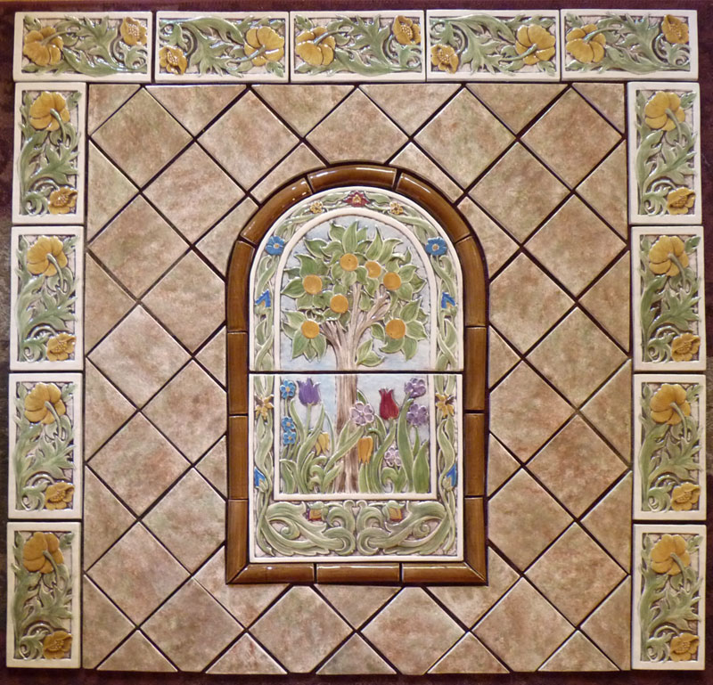 decorative tile set
